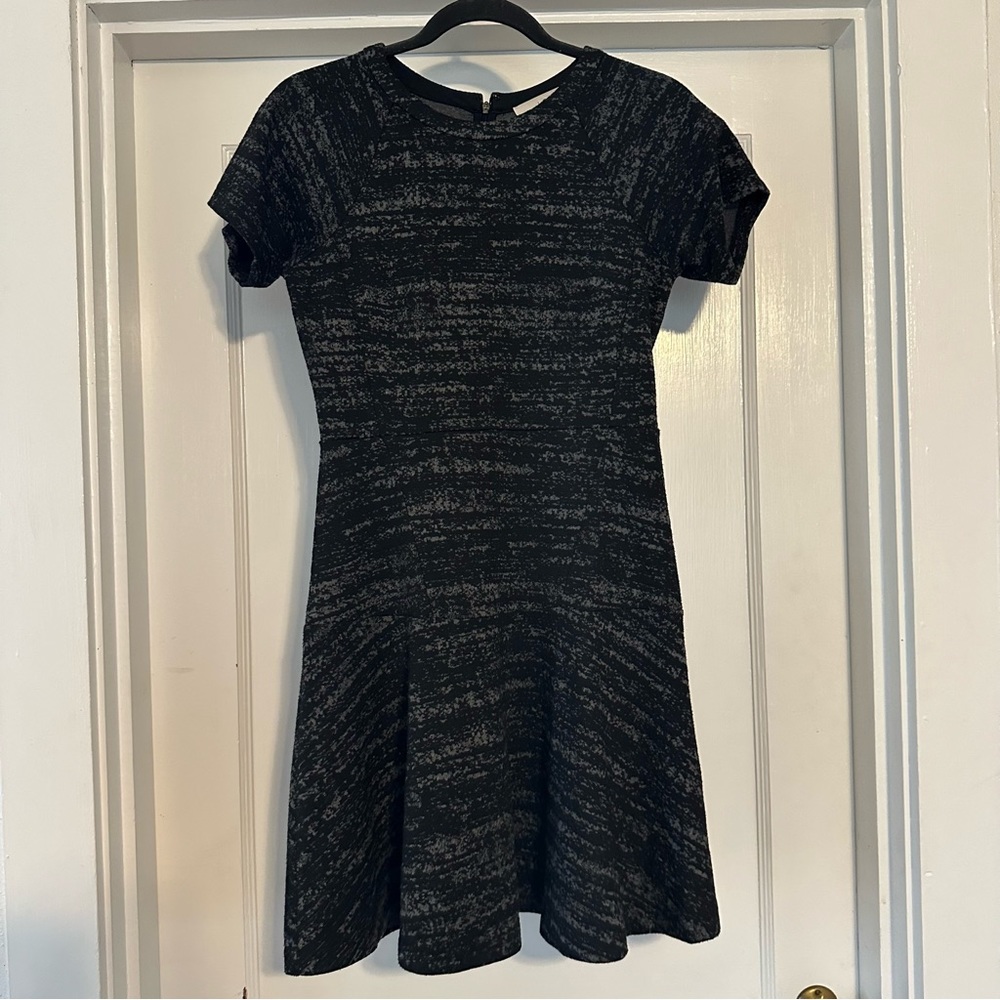 Soft Black and Gray Women's Dress